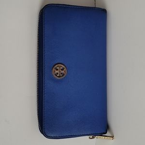 TORY BURCH Blue Wallet
